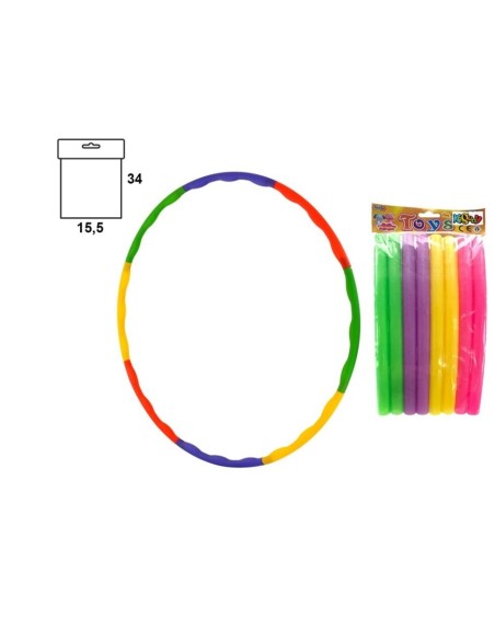 HULA-HOOP PVC Ø73CM. SURT.15,5X34CM. BH
