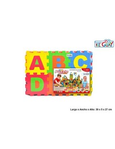 ROMPECABEZAS EVA LETRAS SURT.