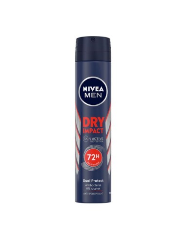 NIVEA DESOD SPRAY 200ML.MEN AZUL DRY IMPACT