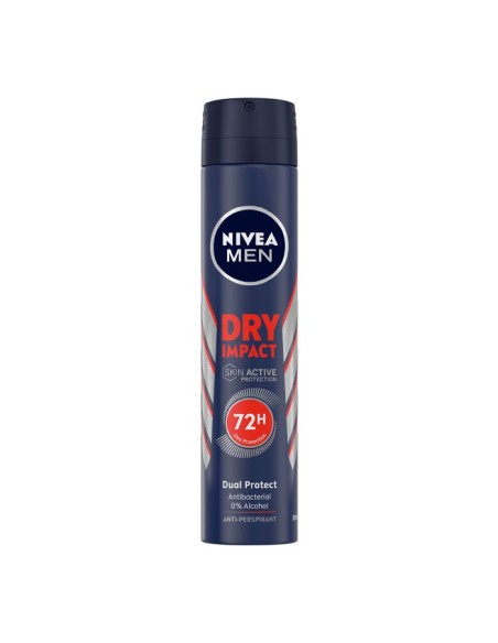 NIVEA DESOD SPRAY 200ML.MEN AZUL DRY IMPACT