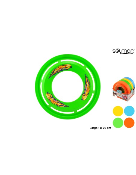 DISCO VOLADOR FUEGO XL Ø29CM. SURT. Expositor 48