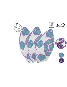 BALÓN FÚTBOL SERPENTIN Ø220 Nº5 260-280GR. SURT. Bolsa