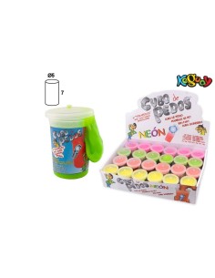 CUBO DE PEDOS NEÓN SURT. Ø5X7CM. Expositor 24