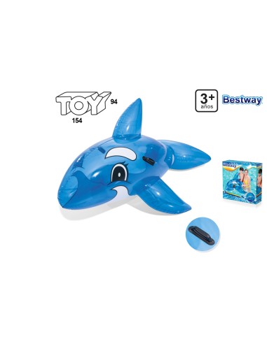 FIGURA BALLENA AZUL ASAS 157x94C.