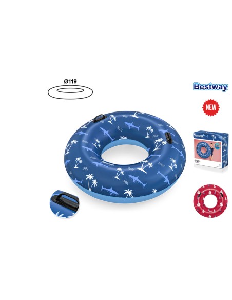 CIRCULAR NAUTICO C/ASAS SURT. Ø119CM. Caja