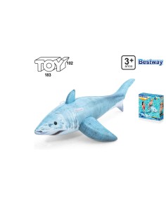 FIGURA TIBURÓN C/ASAS 183X102CM..