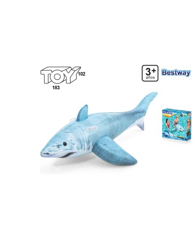 FIGURA TIBURÓN C/ASAS 183X102CM..