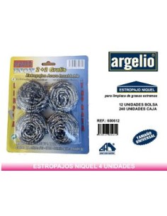 ESTROPAJO METALICO 4 U