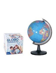 GLOBO TERRAQUEO 18CM -PLASTICO