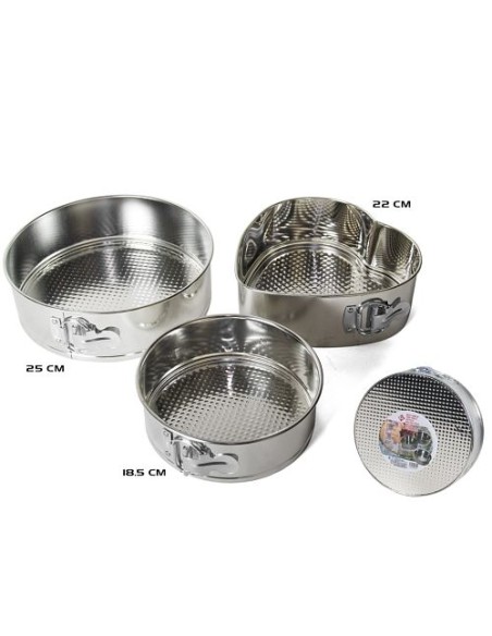 MOLDE 18/22/25CM 3UND HORNO