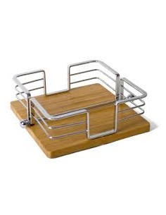 SERVILLETERO 19X19CM METAL