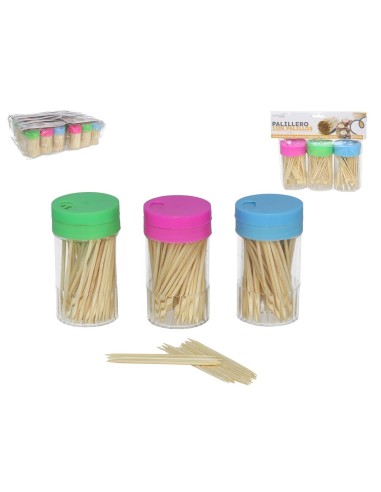 PALILLERO CON PALILLOS X3  52786 SURTIDO