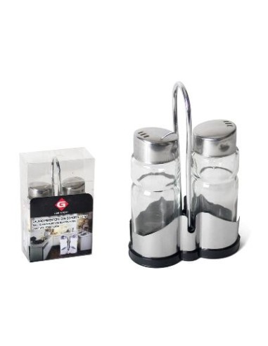 SET 2 SALEROS C/ SOPORTE