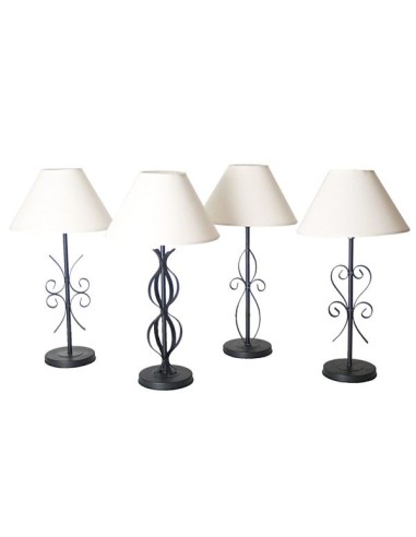 LAMPARA FORJA SOBREMESA