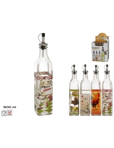 ACEITERA 0.5L SARA CRISTAL SURTIDO