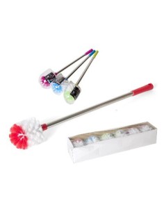 ESCOBILLA WC MANGO ACERO