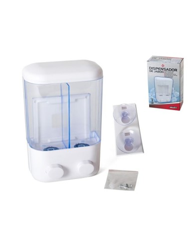 DISPENSADOR DE JABON 2x380ML