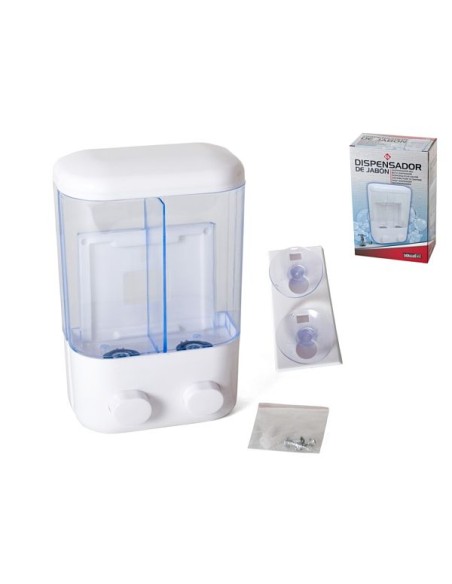 DISPENSADOR DE JABON 2x380ML