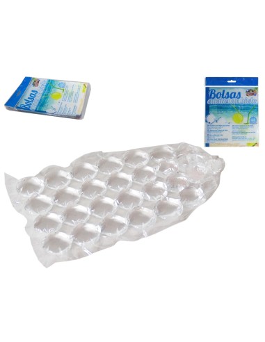 BOLSAS CUBITOS HIELO X12 - 38X17CM
