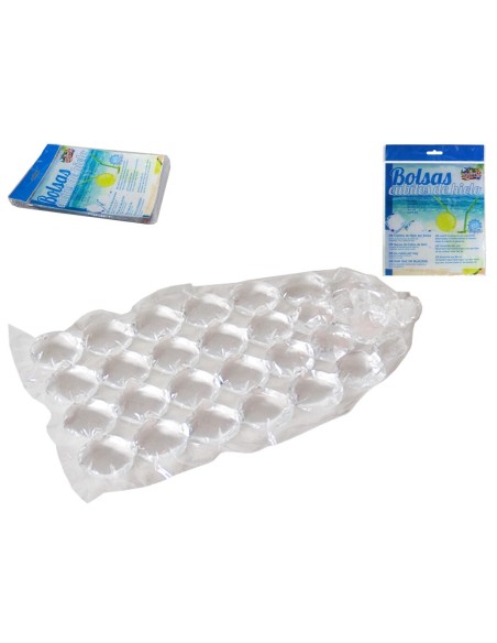 BOLSAS CUBITOS HIELO X12 - 38X17CM