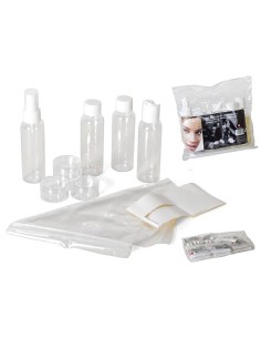PULVERIZADOR SET 4UND BOTELLAS DE VIAJE ARIS PLASTICO