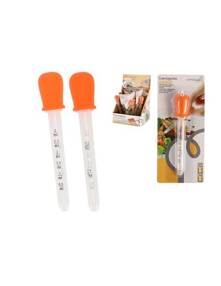 CUENTAGOTAS MEDIDOR 12 CM - PLASTICO