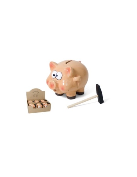 HUCHA CERDITO HAMMER 15 CM - CERAMICA