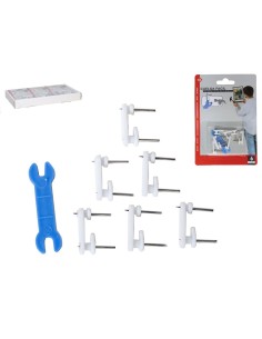 CUELGA FACIL DOS PUNTAS X6