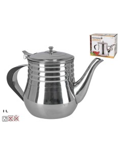 TETERA 1L SERVICIO ACERO INOX