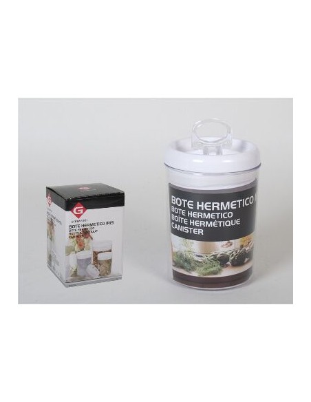 TARRO 1.5L PLASTICO HERMETICO IRIS