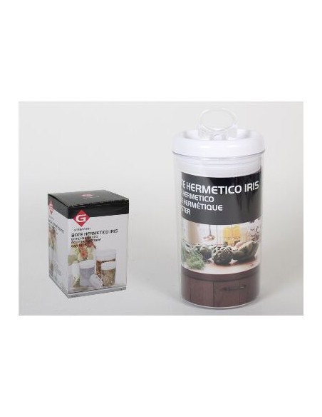 TARRO 2L PLASTICO HERMETICO IRIS