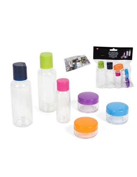 DOSIFICADOR SET 6UND VIAJE - PLASTICO