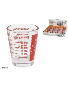 VASO 30ML MINI MEDIDOR CRISTAL
