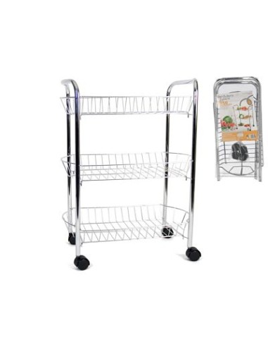 VERDULERO 3 PISOS ELISE METAL