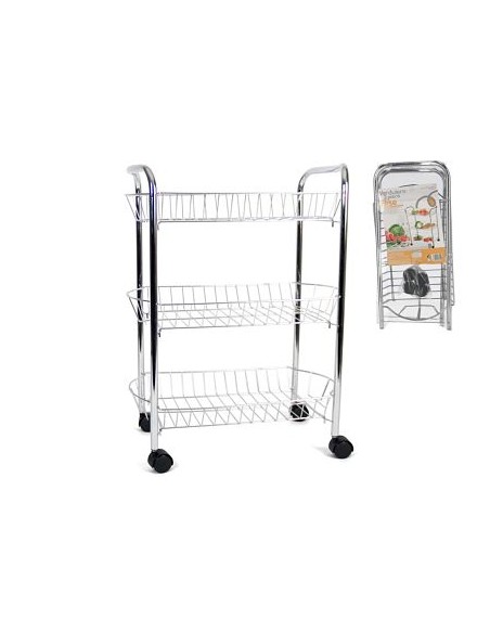 VERDULERO 3 PISOS ELISE METAL