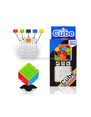 CUBE 3X3X3 CUILDING CLOCKS CUBE