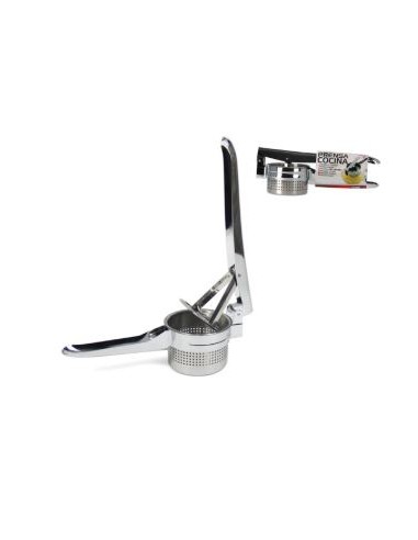 PRENSA 28X10CM ACERO INOX