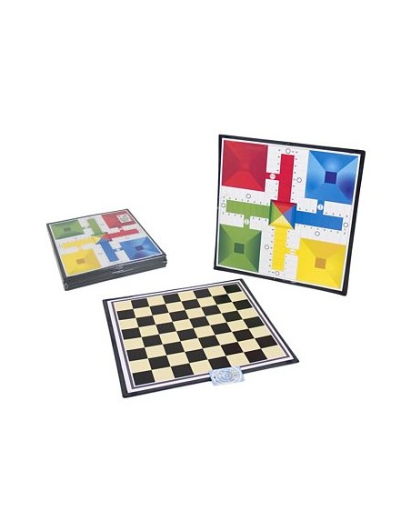 TABLERO AJEDREZ/PARCHIS 34X34
