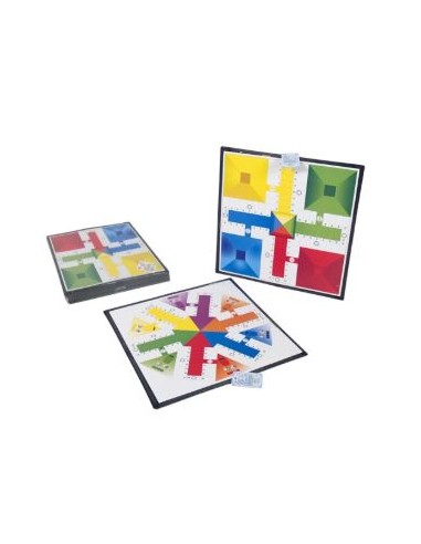 TABLERO PARCHIS / PARCHIS 6 JUG 34X34