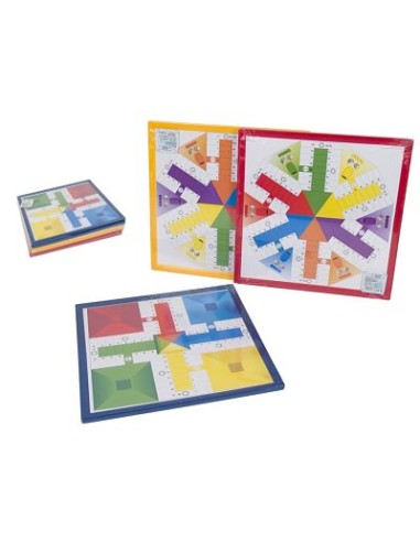 TABLERO PARCHIS / PARCHIS 6 JUG 35X35