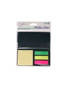 TACO ADHESIVO POCKET GUIAS NEON,3 COLORES
