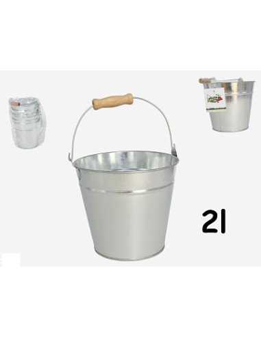 CUBO ZINCADO ROLY 2 LT