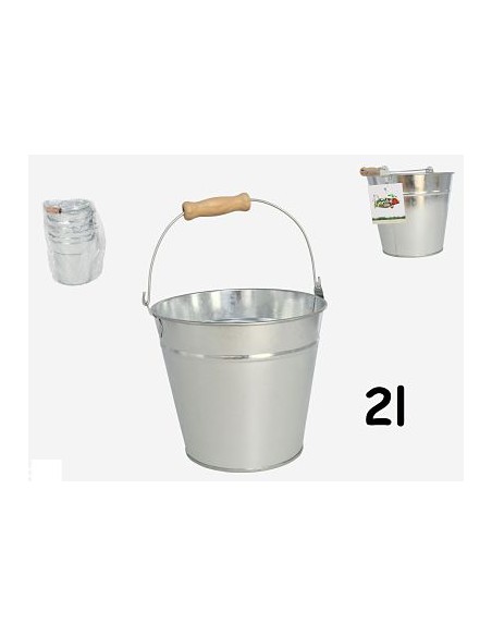 CUBO ZINCADO ROLY 2 LT