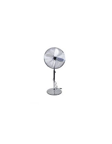 VENTILADOR DE PIE 45CM 70W 1.4MT CROMADO