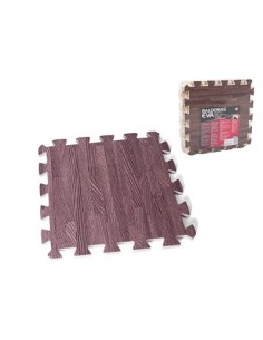 BALDOSAS EVA X9 32 CM - MARRON OSCURO