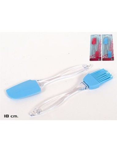 PINCEL + ESPATULA 18CM 2UND DE COCINA