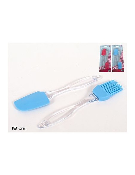 PINCEL + ESPATULA 18CM 2UND DE COCINA