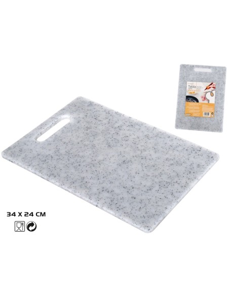 TABLA CORTE 34X24 EFECTO GRANITO BLA