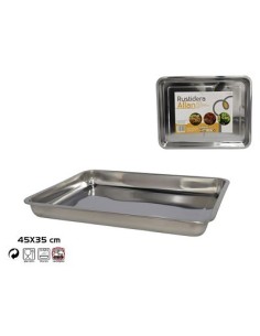 RUSTIDERA 45X35CM ALLAN  ACERO INOX