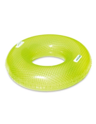FLOTADOR HINCHABLE BRILLO DIAMANTE VERDE 102 CM